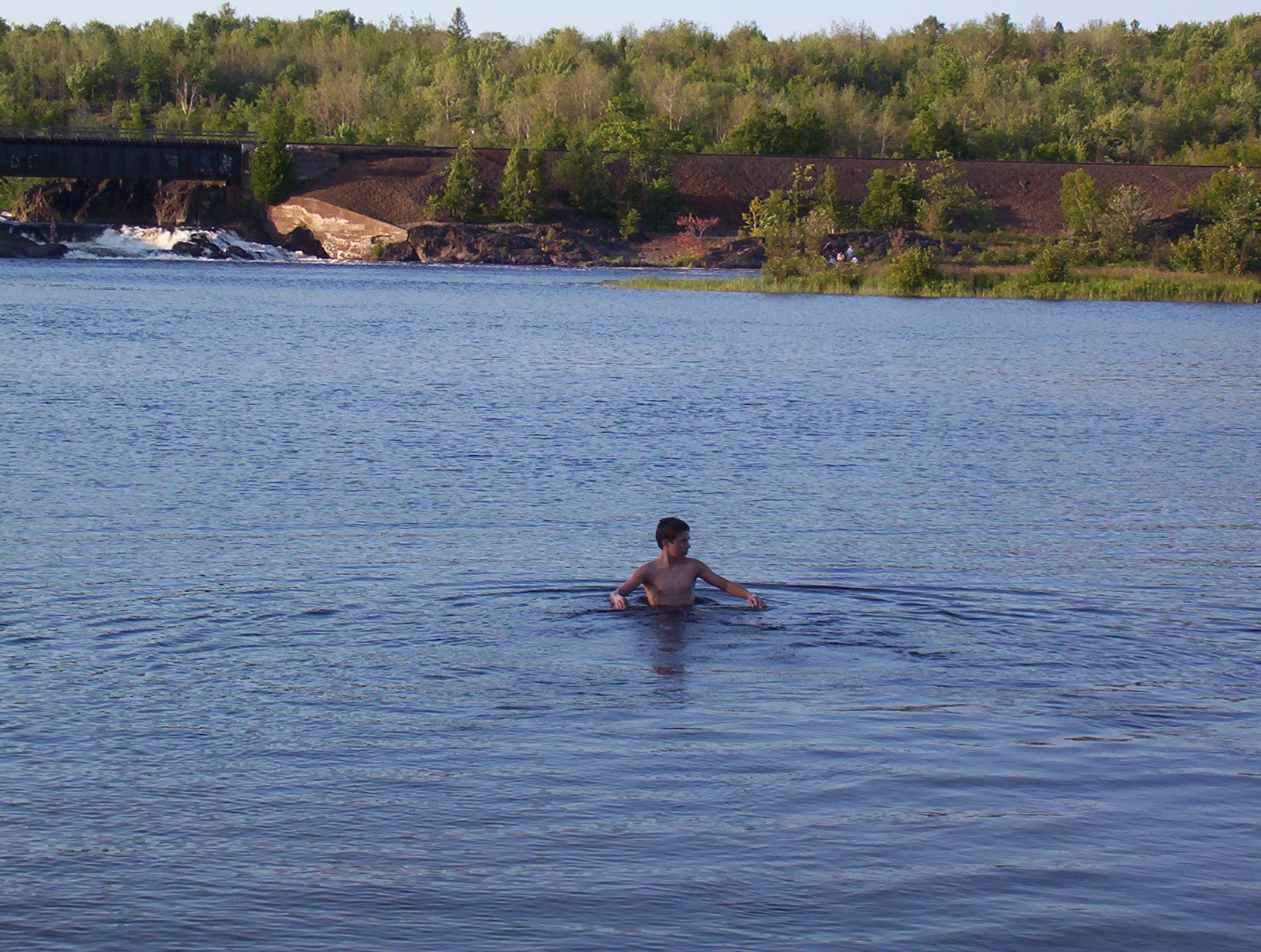 A well-deserved swim in Whitefish, Ont..jpg